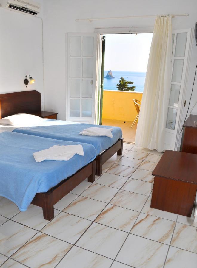 Holiday Apartments Maria With Pool And Panorama View - Agios Gordios Beach Exterior foto