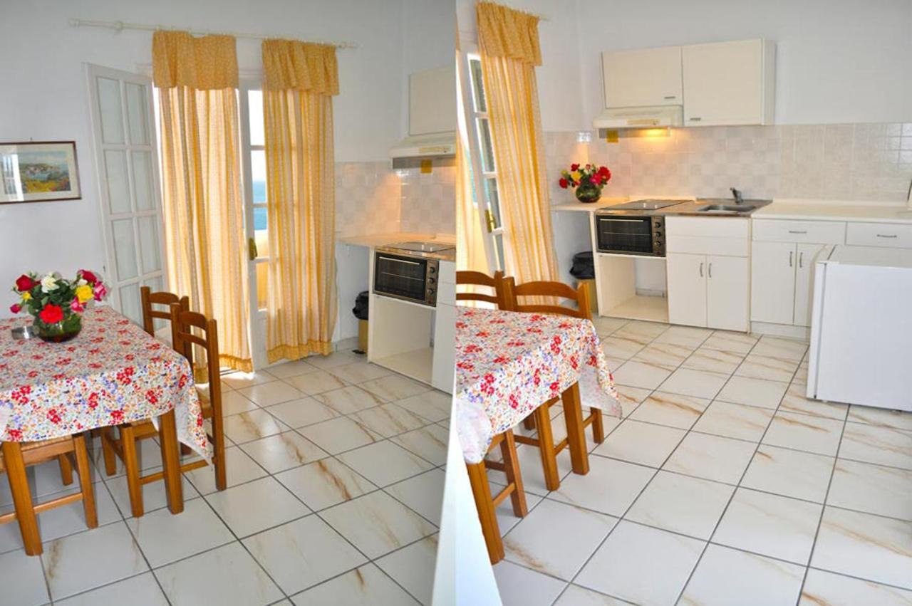 Holiday Apartments Maria With Pool And Panorama View - Agios Gordios Beach Exterior foto