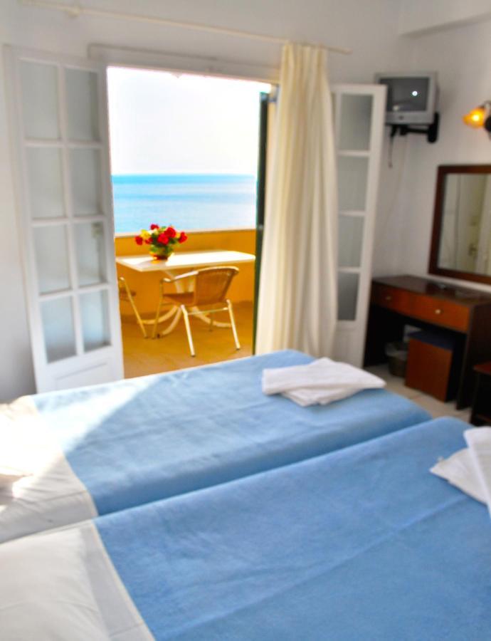 Holiday Apartments Maria With Pool And Panorama View - Agios Gordios Beach Exterior foto